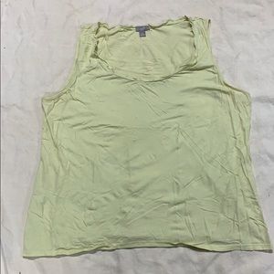 Soft yellow tank